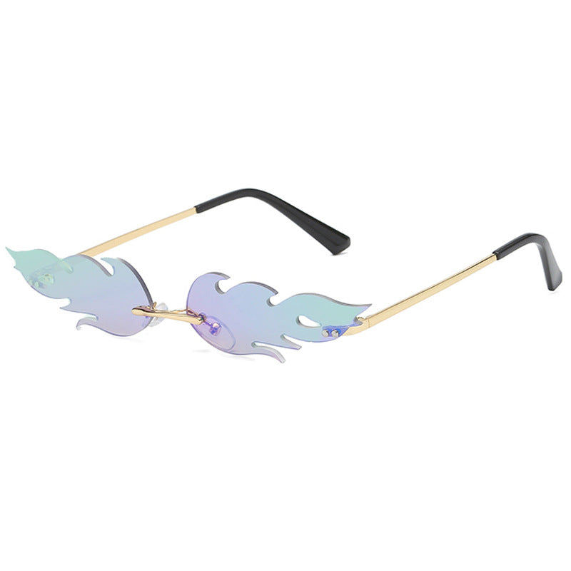 Occhiali da sole rimless metallo