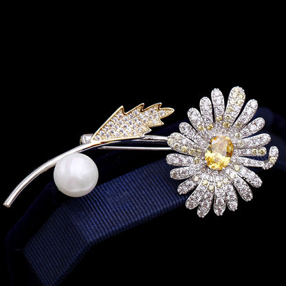 Spilla perla Oro