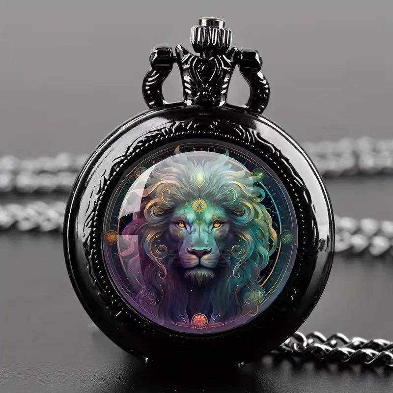 Orologio da tasca pattern colorato