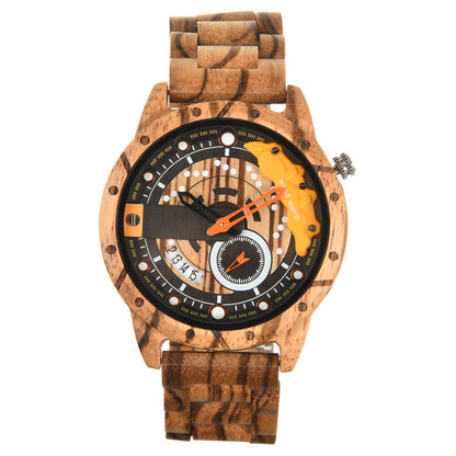 Orologio da uomo in legno Quarzo