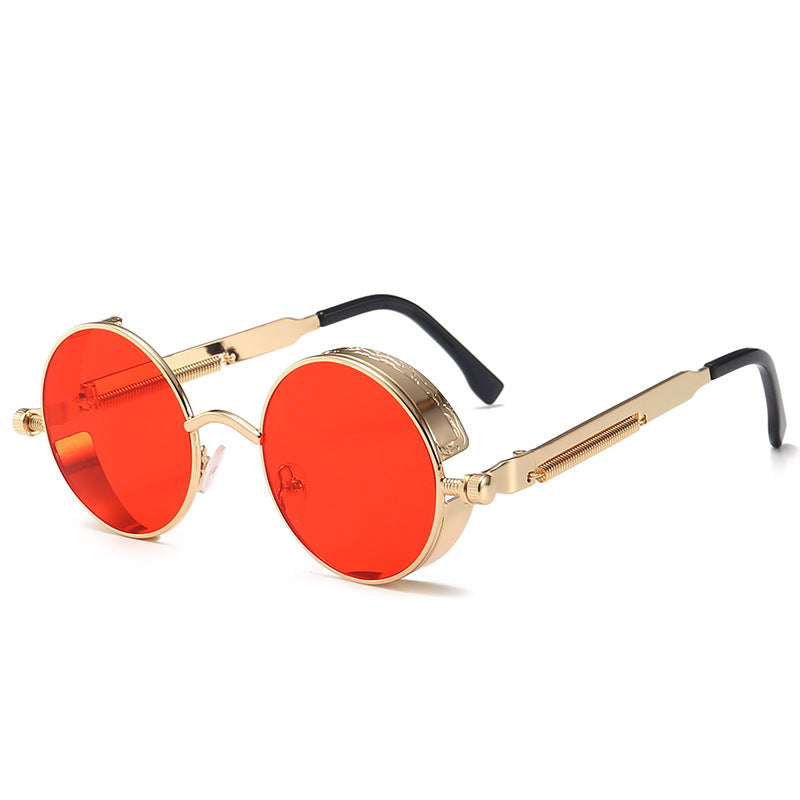 Occhiali da sole retrò hipster punk