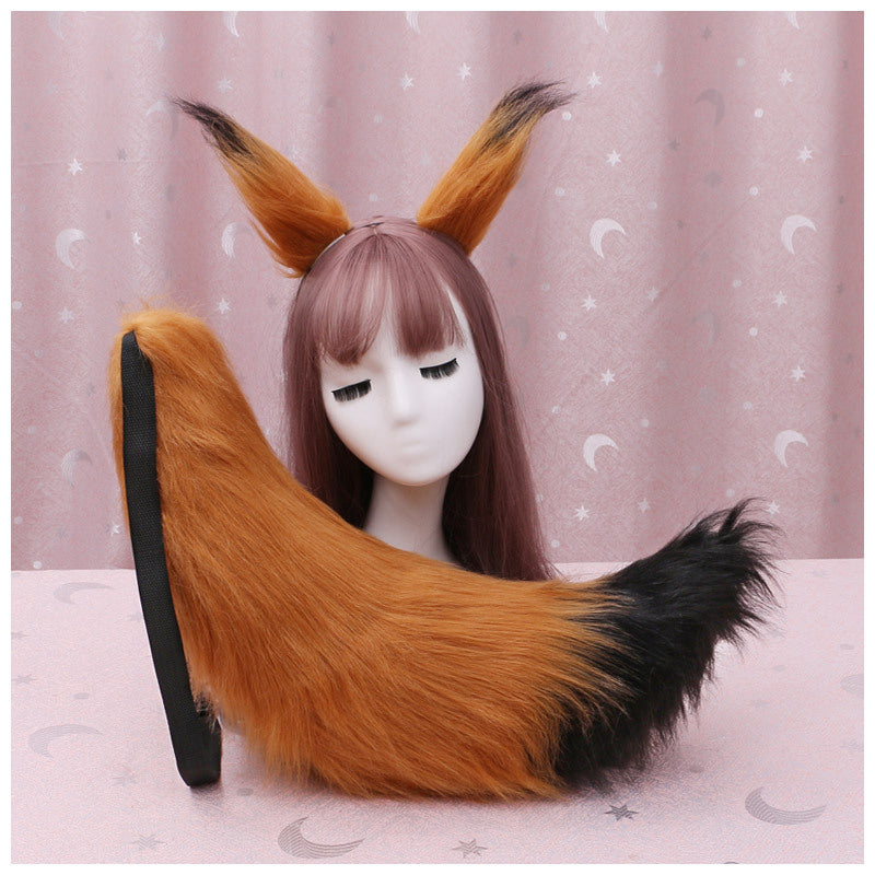 Cerchietto orecchie peluche