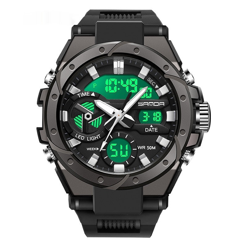 Orologio digitale sportivo luminescente