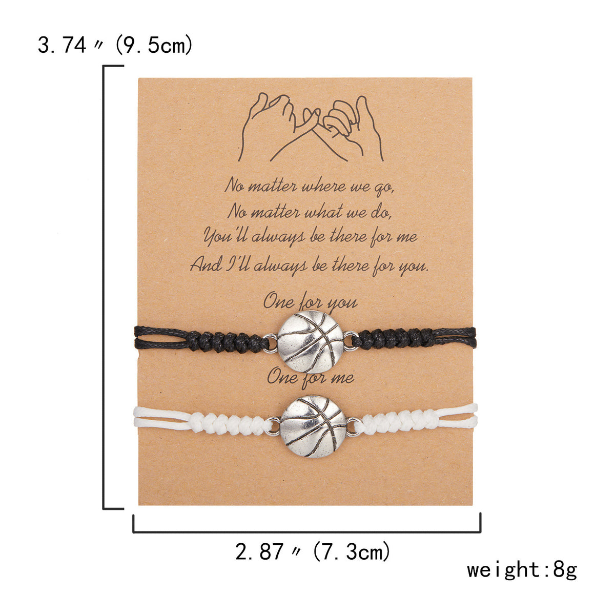 Bracciale bicolore