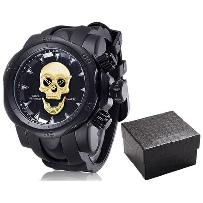 Orologio uomo teschio