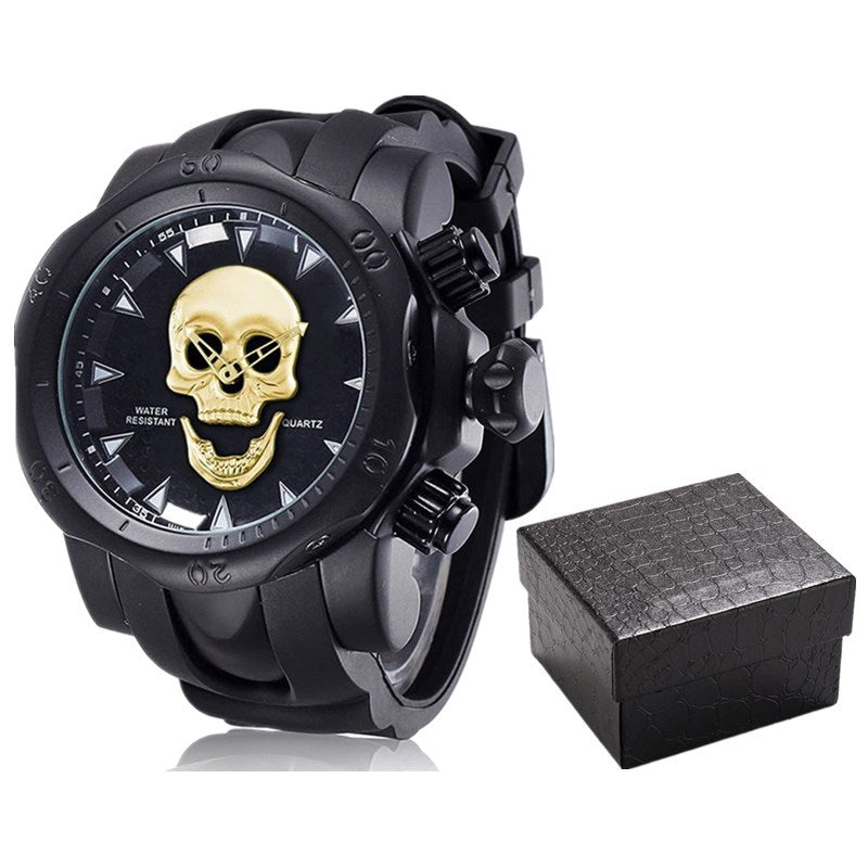 Orologio uomo teschio