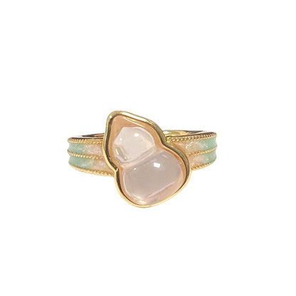 Anello zucca retrò smaltato
