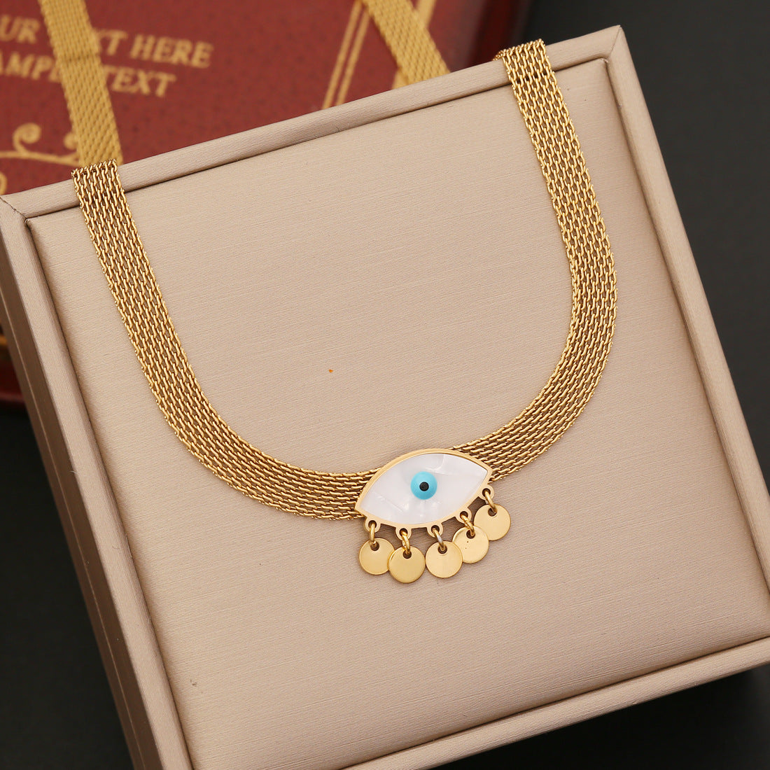 Collana Decolletté Mesh