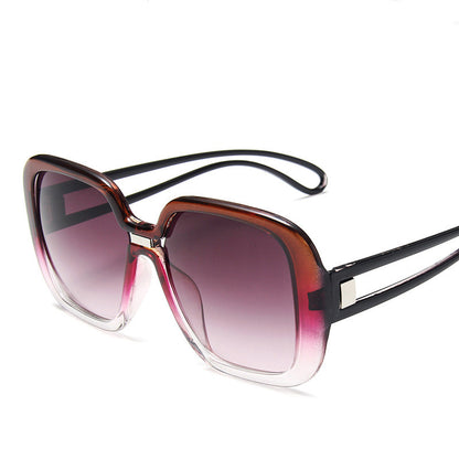 Occhiali da sole sfumati oversize