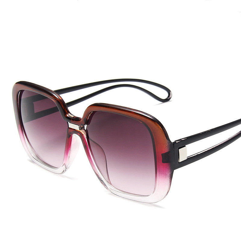 Occhiali da sole sfumati oversize