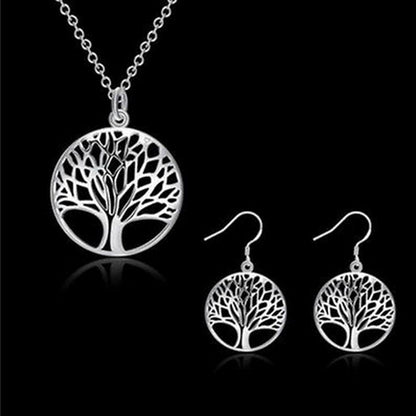 Ciondolo albero della vita in argento