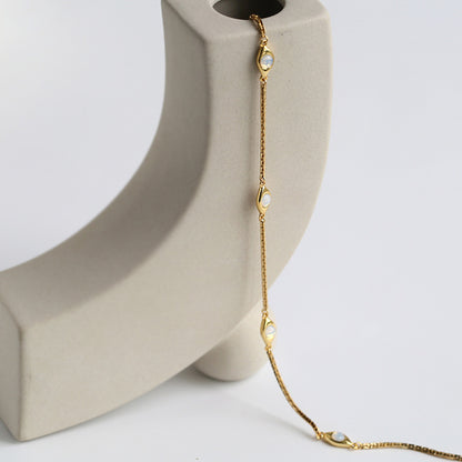 Collana occhio di opale