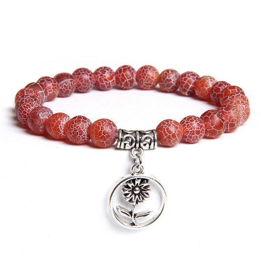 Bracciale loto in pietra
