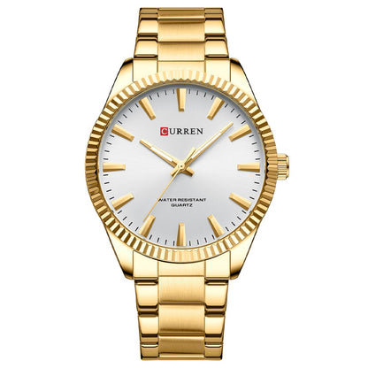 Orologio uomo impermeabile rotondo
