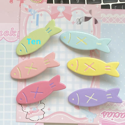 Fermagli pesce colorati