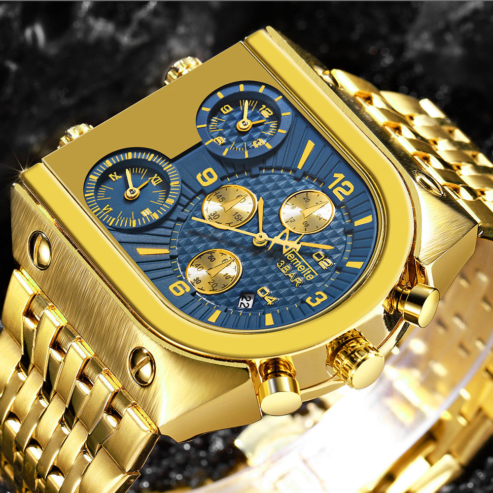 Orologio cinturino acciaio da uomo