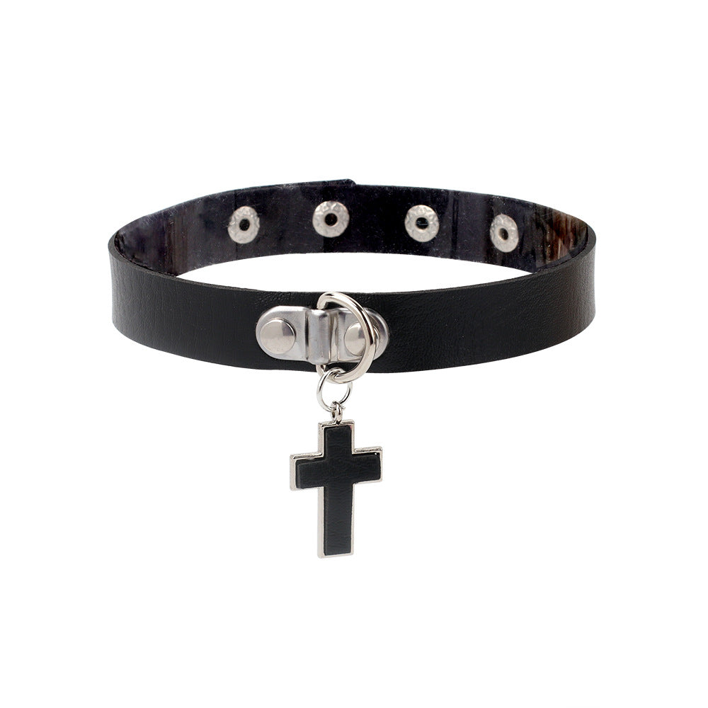Collana Pelle Geometrica
