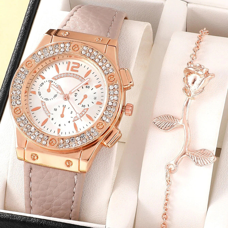 Orologio diamanti stile coreano
