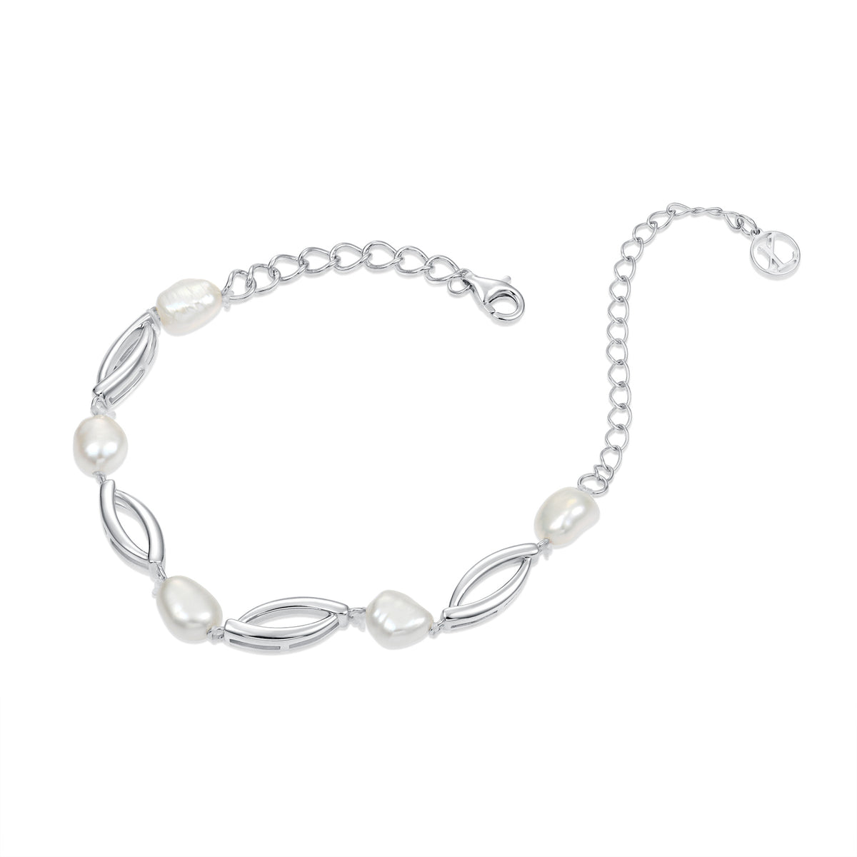 Braccialetto perle barocche da donna