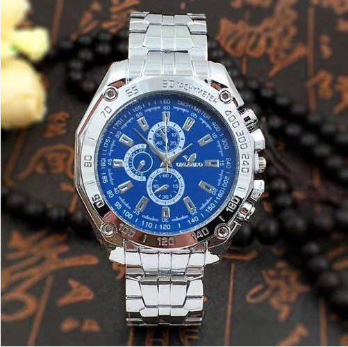 Orologio cinturino acciaio cronografo