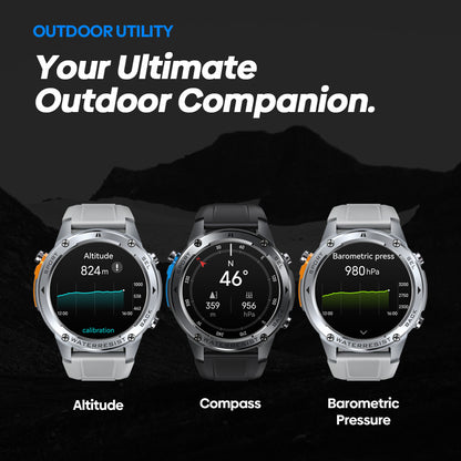 Smartwatch con GPS e altimetro
