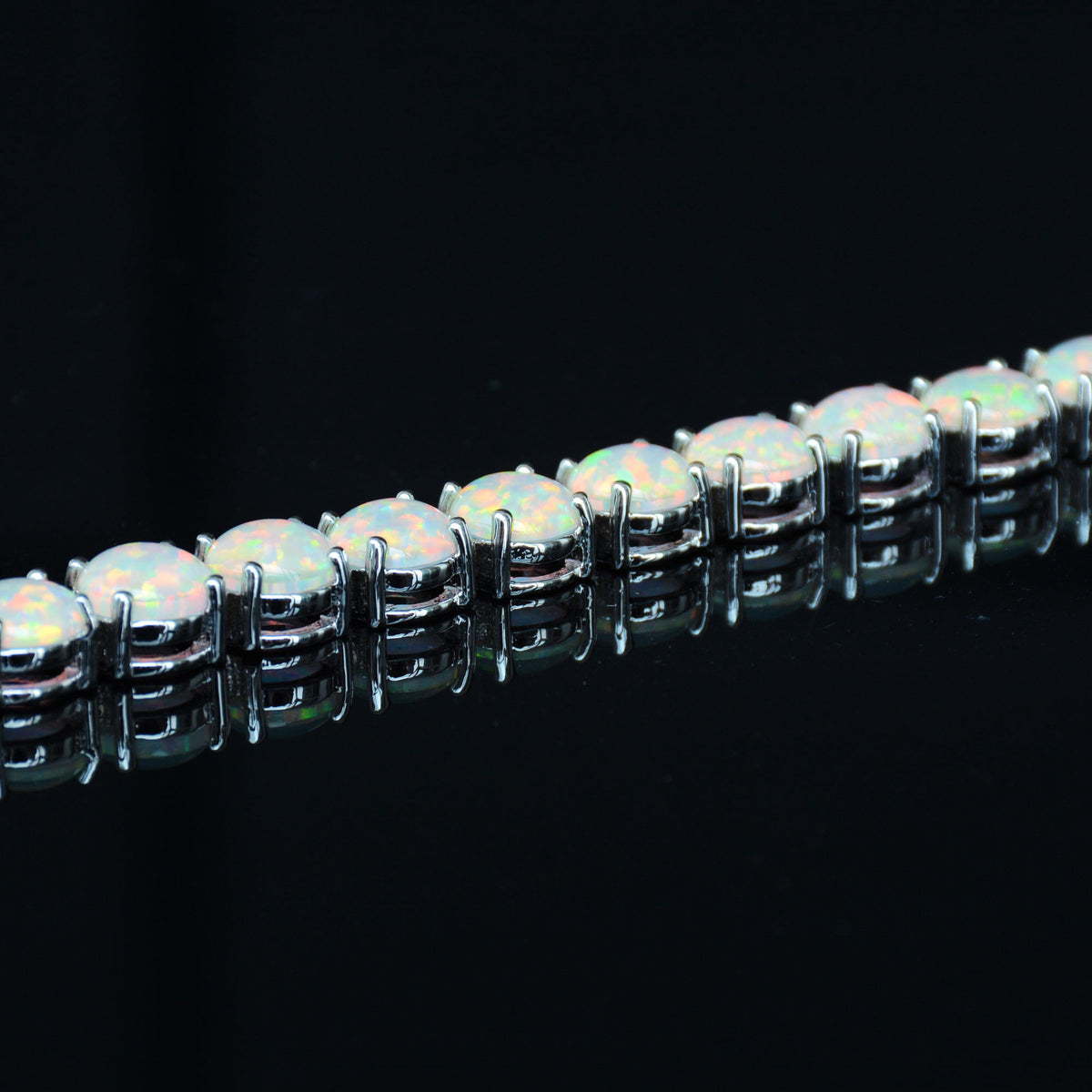 Bracciale Opale Bianco e Blu