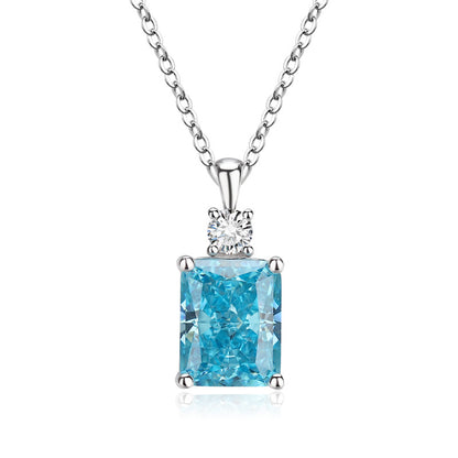 Collana bottiglia profumo argento sterling