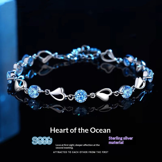 Braccialetto Argento Cuore