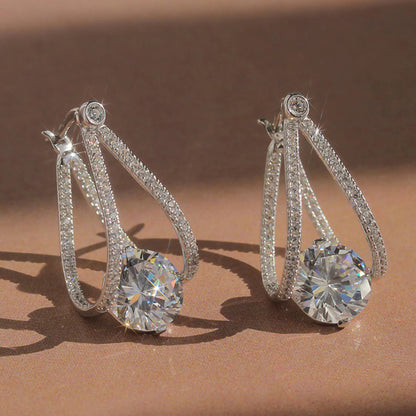 Orecchini zircone San Valentino