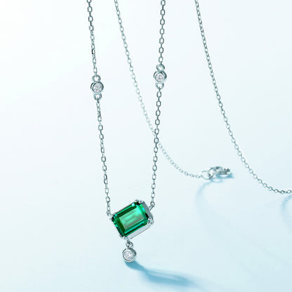 Collana pietre colorate Smeraldo