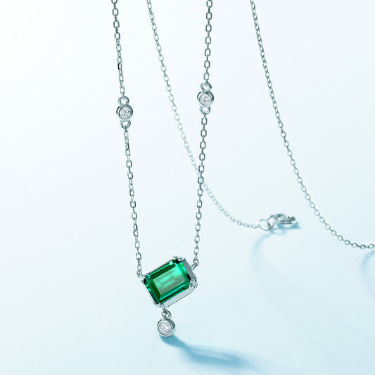 Collana pietre colorate Smeraldo