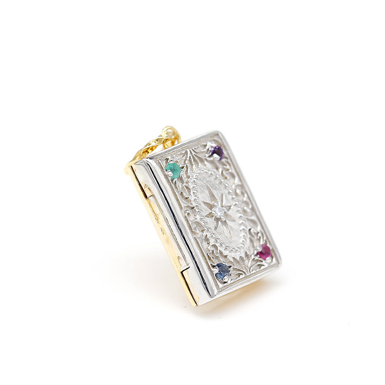 Pendente argento antico