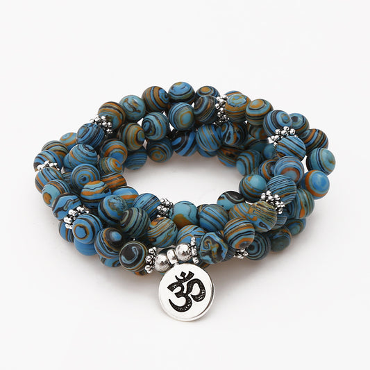 Bracciale pavone fiore