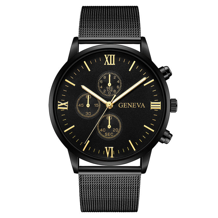 Orologio dorato da uomo