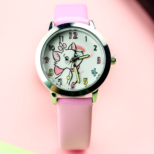 Orologio gatto luminoso