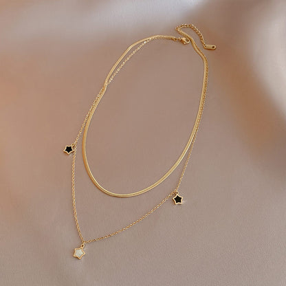 Collana Pentagramma Oro