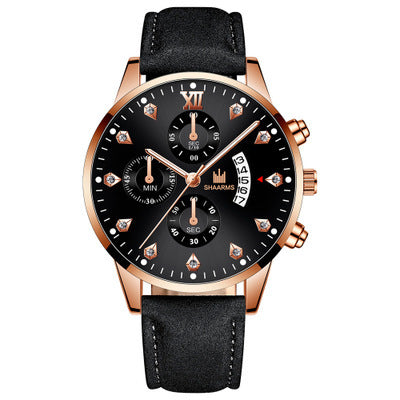Orologio cronografo uomo con diamanti