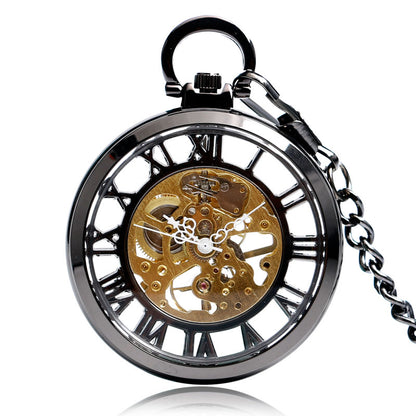 Orologio da tasca meccanico a cifre romane