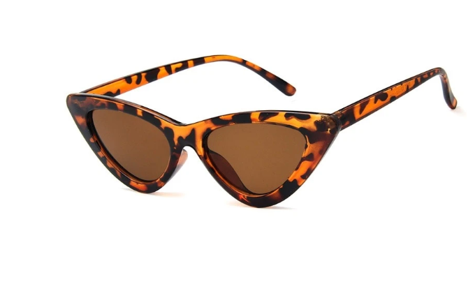 Occhiali da sole cat-eye triangolo retrò
