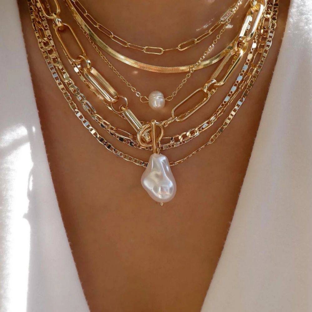 Collana oro vintage donna