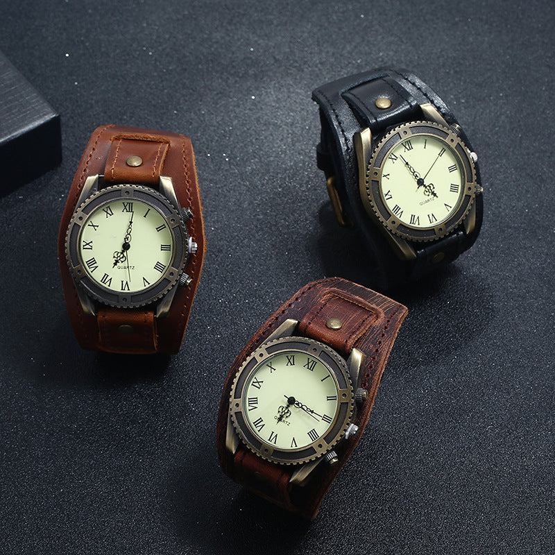Orologio braccialetto pelle