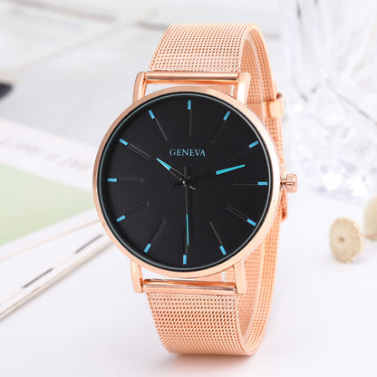 Orologio da uomo ultrasottile mesh