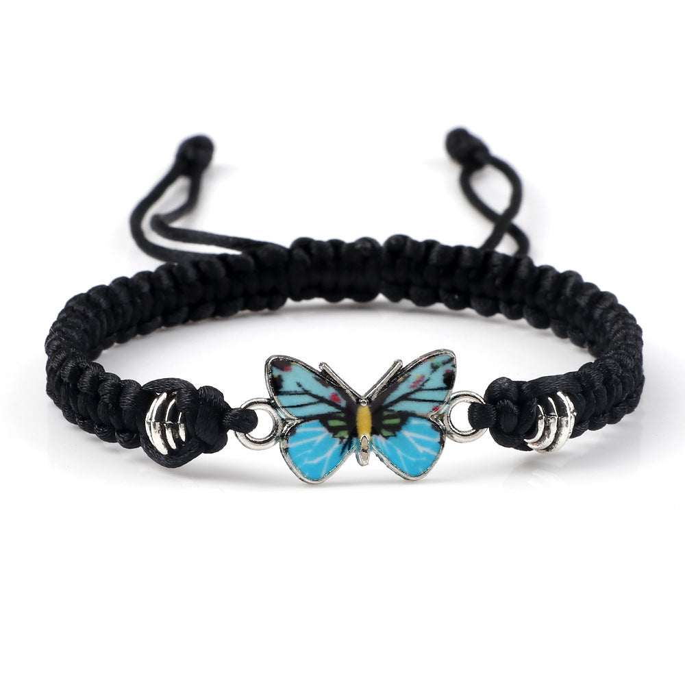Bracciale Intrecciato Farfalla