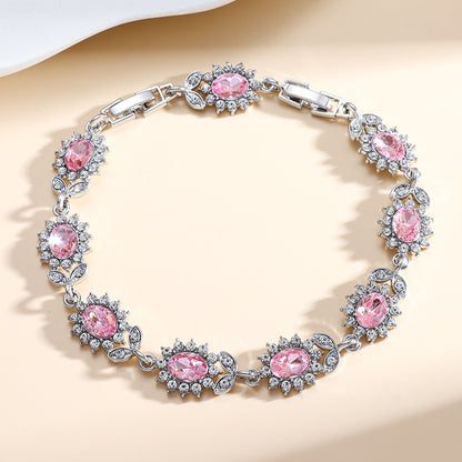Bracciale zirconi semplice