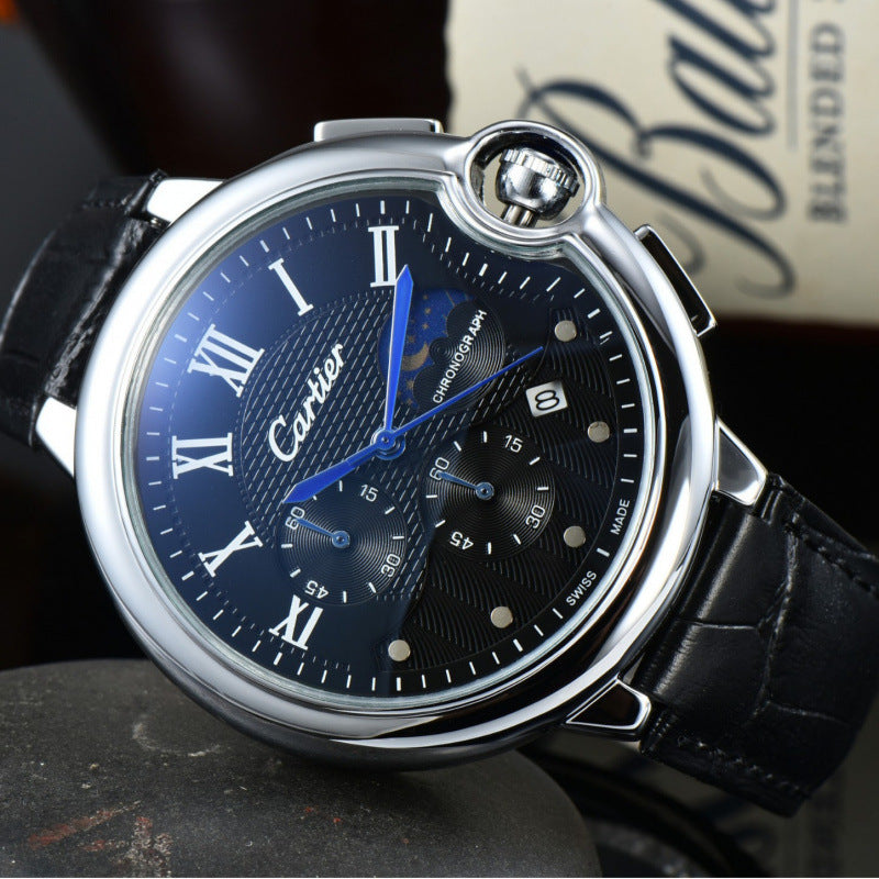 Orologio uomo business gomma