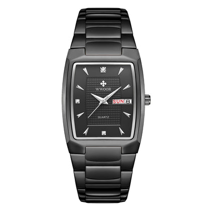 Orologio uomo quadrato impermeabile