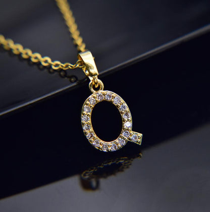 Collana ottone placcato oro classica