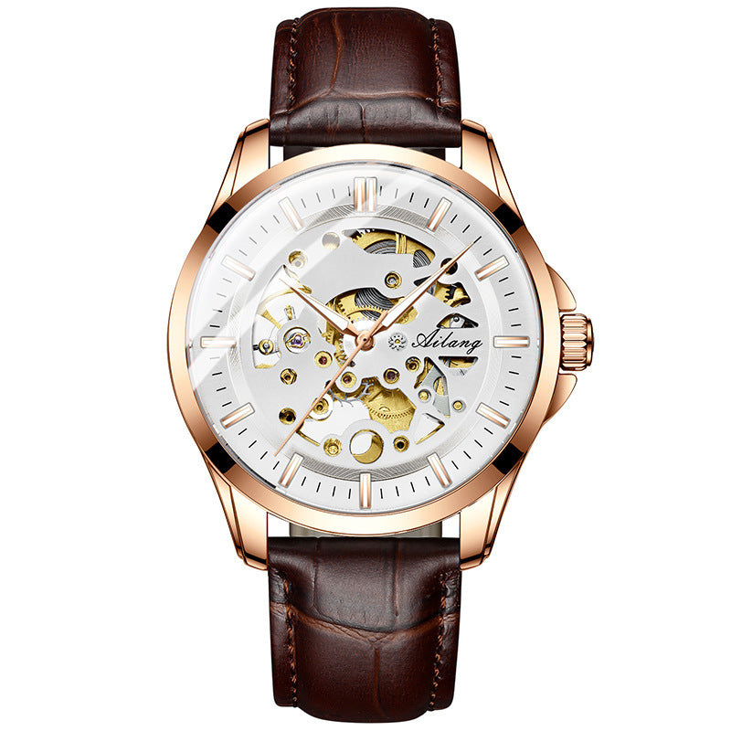 Orologio automatico scheletrato impermeabile