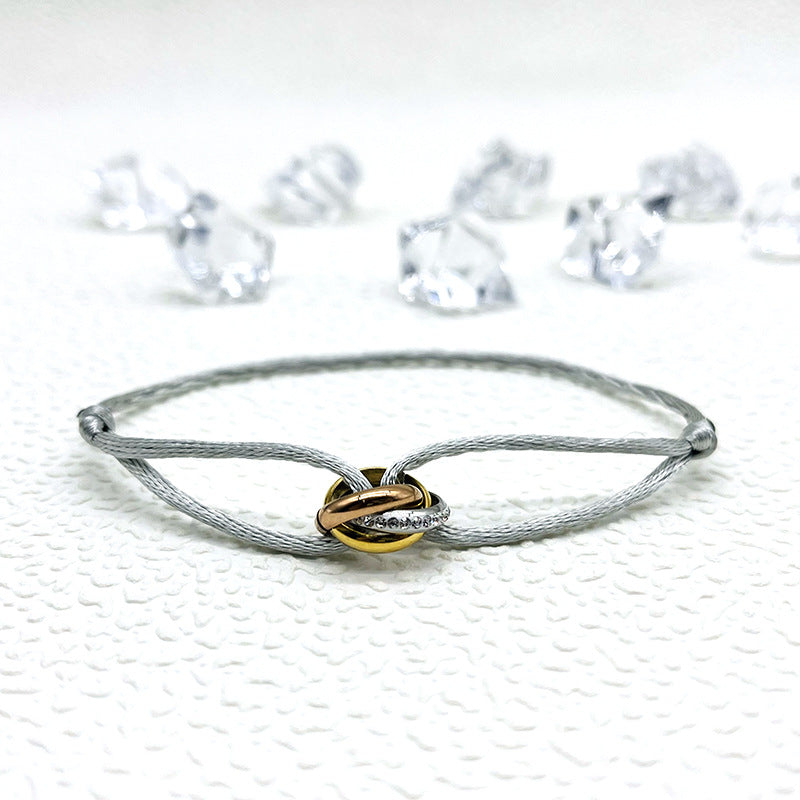 Bracciale intrecciato