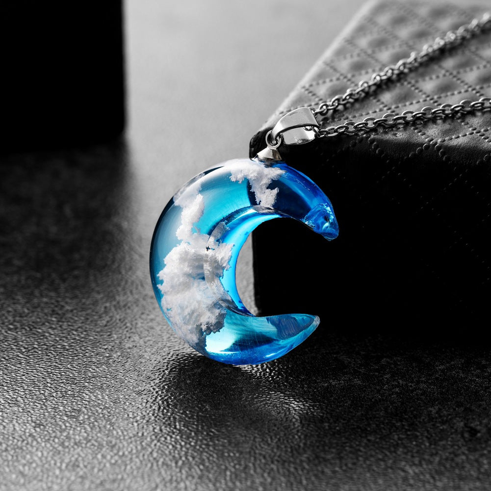 Collana resina gemma